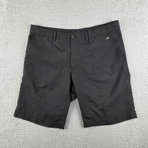 J Lindeberg Shorts Mens 36 Black Sport Golf Performance Polyester